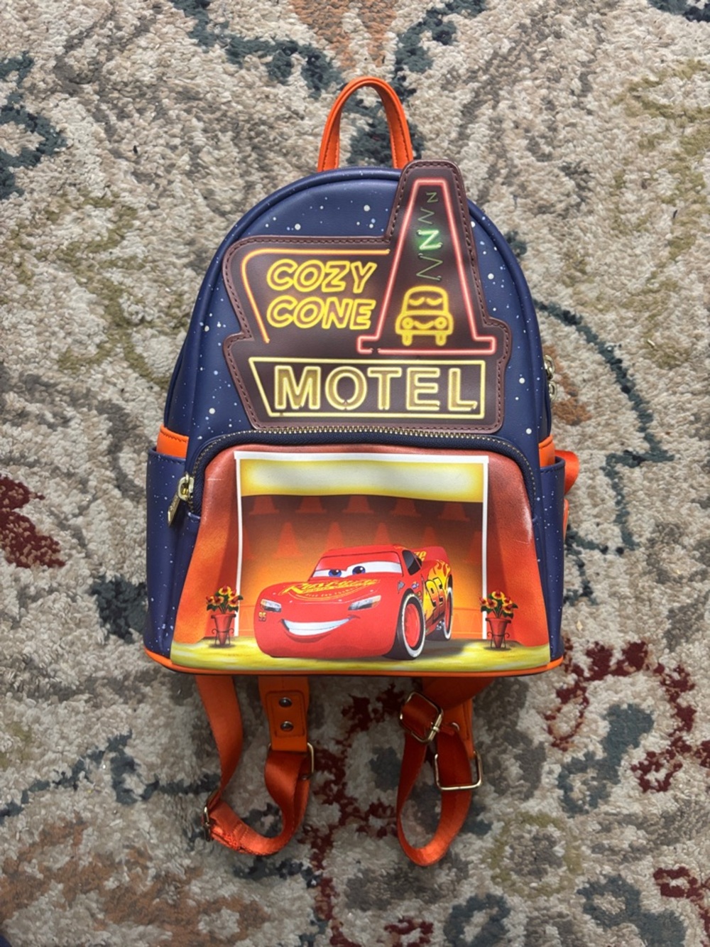 Loungefly Cozy Cone Motel Cars Mini Backpack